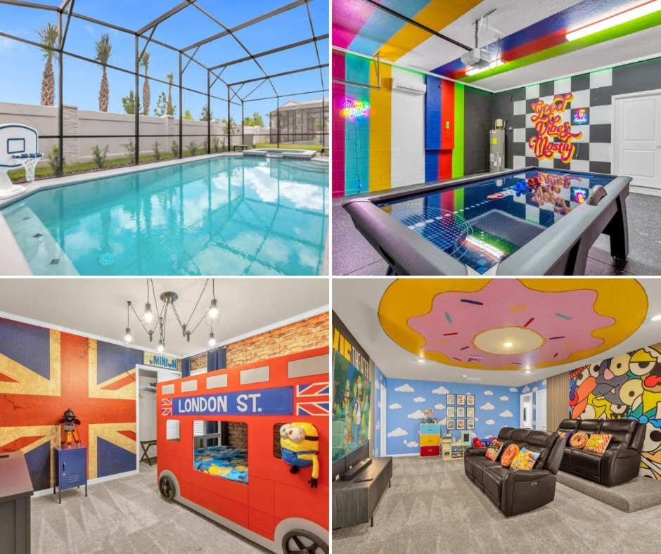 Enchanted Clermont Getaway 8Bd Villa For Groups Orlando Bagian luar foto